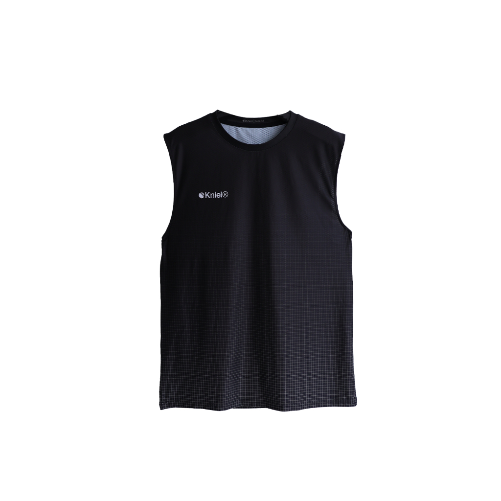 Basic Series [NEW]- Men Sleeveless – Running Sports Jersey Kaos Lari Pria Kniel Anti UV Quick Dry