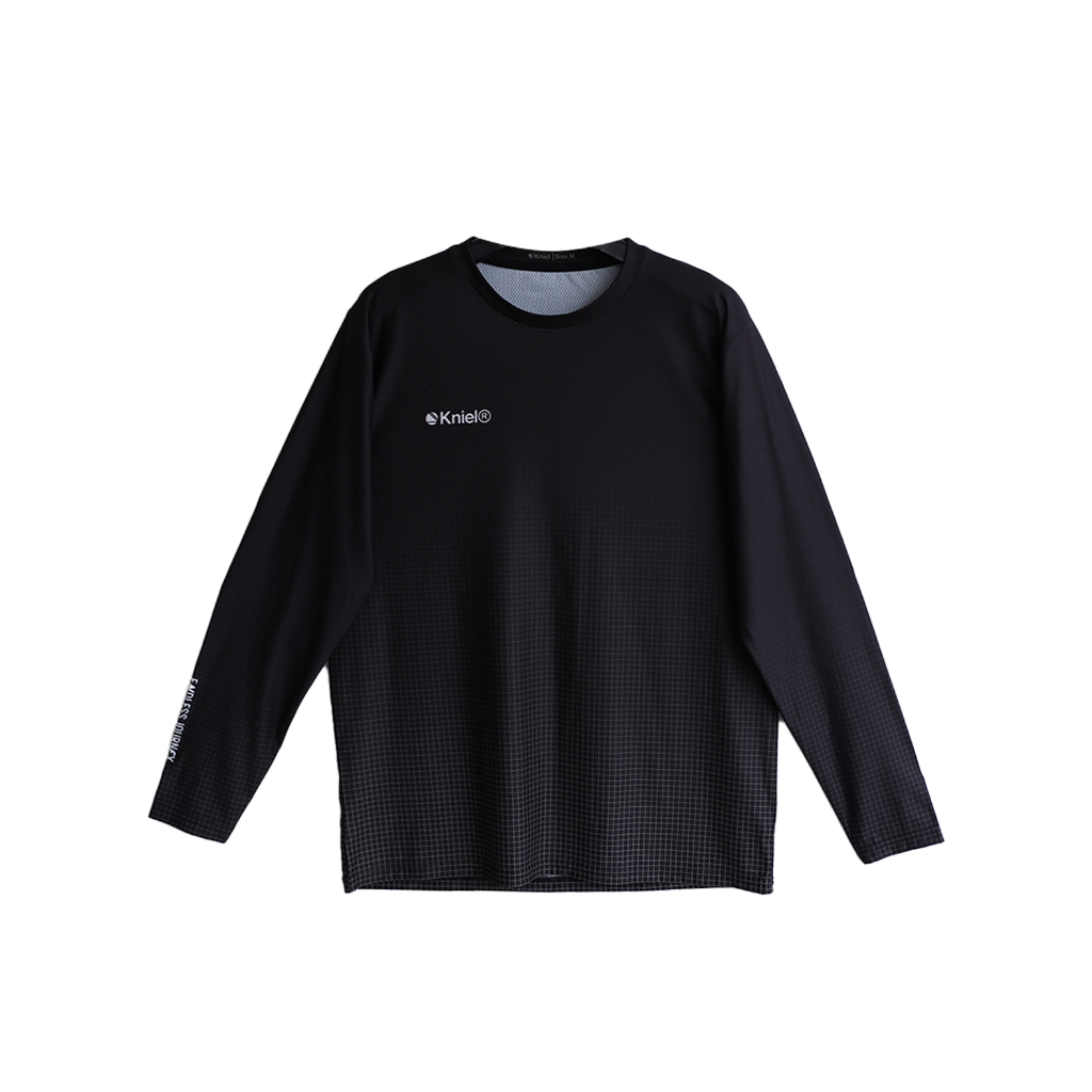 Basic Series [NEW] – Men Long Sleeve – Running Sports Jersey Kaos Lari Pria Kniel Anti UV Quick Dry