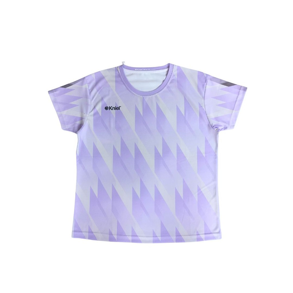 Running Jersey Kniel – Edgy Grey & Lavender Haze (Anti UV)