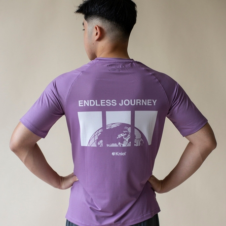 Men & Women Running T-shirt Jersey Lari Kniel – Vorfreude Series - Detail