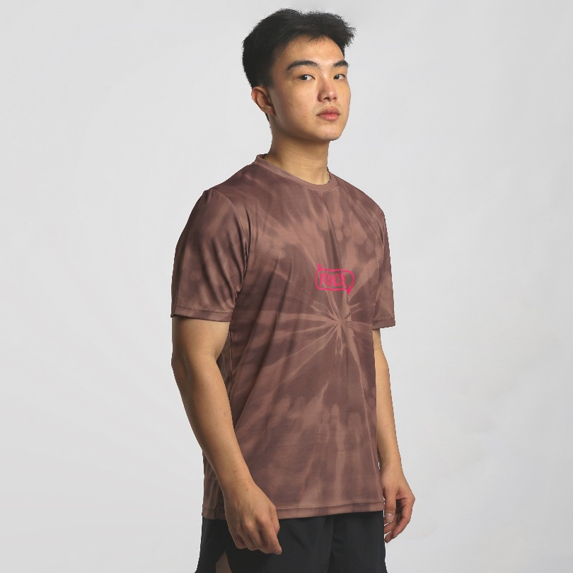 Men & Women Movement Running T-shirt Kniel – Tie Dye Series (Anti UV) - Detail