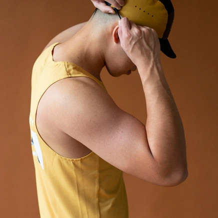 Men & Women Running Singlet Jersey Lari Kniel – Vorfreude Series