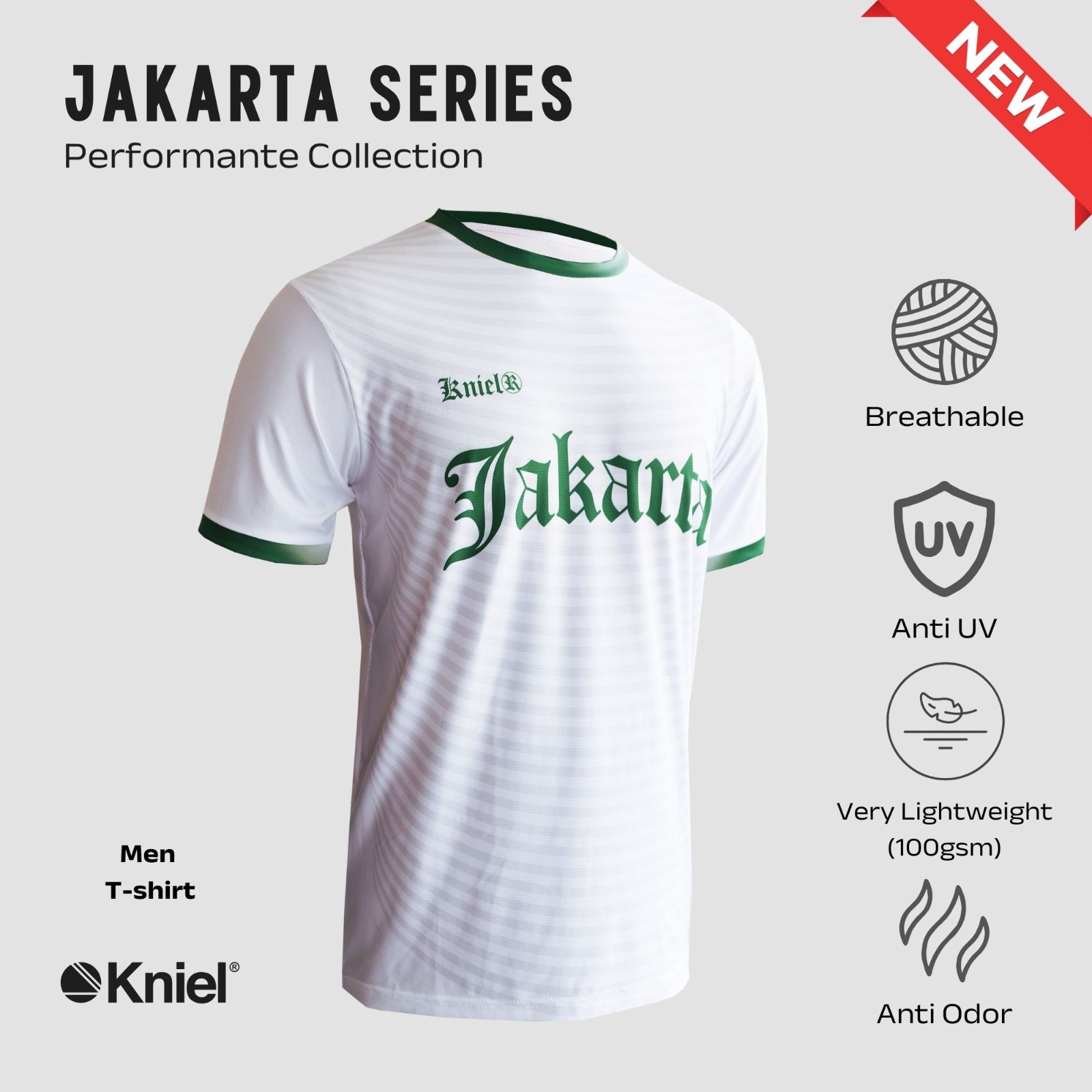 Jakarta Series Shorts Sleeve Men [NEW] – Running Jersey Shorts Sleeve Men