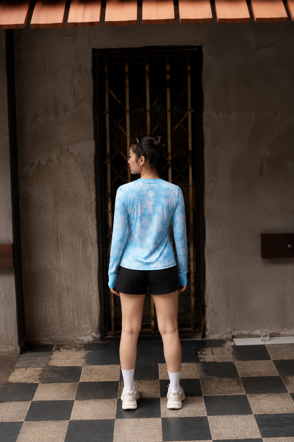 Confydn Series [New] Women Long Sleeve – Jersey Olahraga Wanita Kniel Movement Collection - Detail